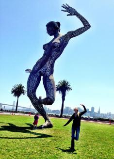 Bliss Dancer and me at the TI Flea 2nd Birthday Party