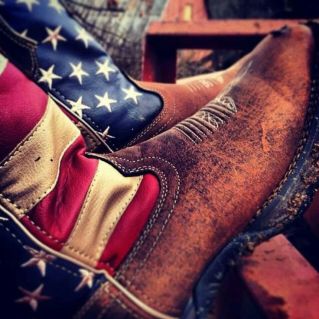 American shit kickers