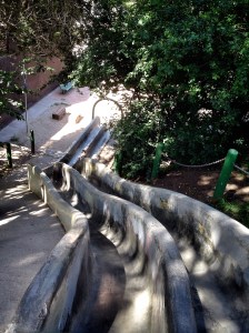 Seward slide view from the top