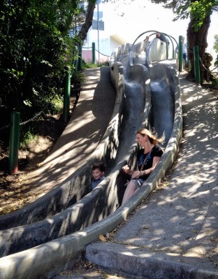 HB and I on the slide